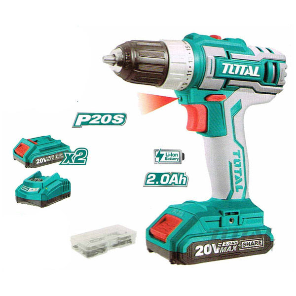 Total battery drill sale