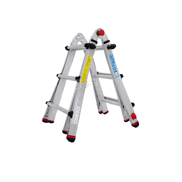 Weiland Kinematica Moderniseren Telescopic Folding Ladder, Dofair TLB-12 - SAKR Building Materials