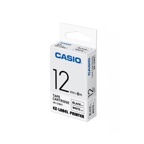 Tape Cartridge Casio XR 12WE1 SAKR Building Materials